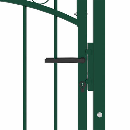 Fence gates EMMEN 104 x 123.5 cm Lockable Powder-coated steel