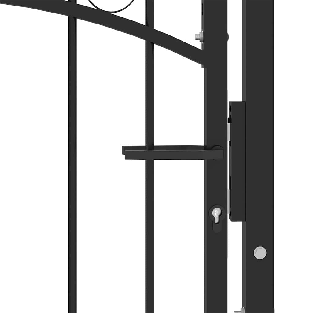 Fence gates EMMEN 104 x 86 cm Lockable Powder-coated steel
