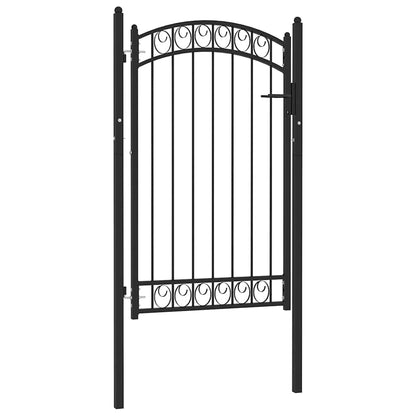 Fence gates EMMEN 104 x 106 cm Lockable Powder-coated steel