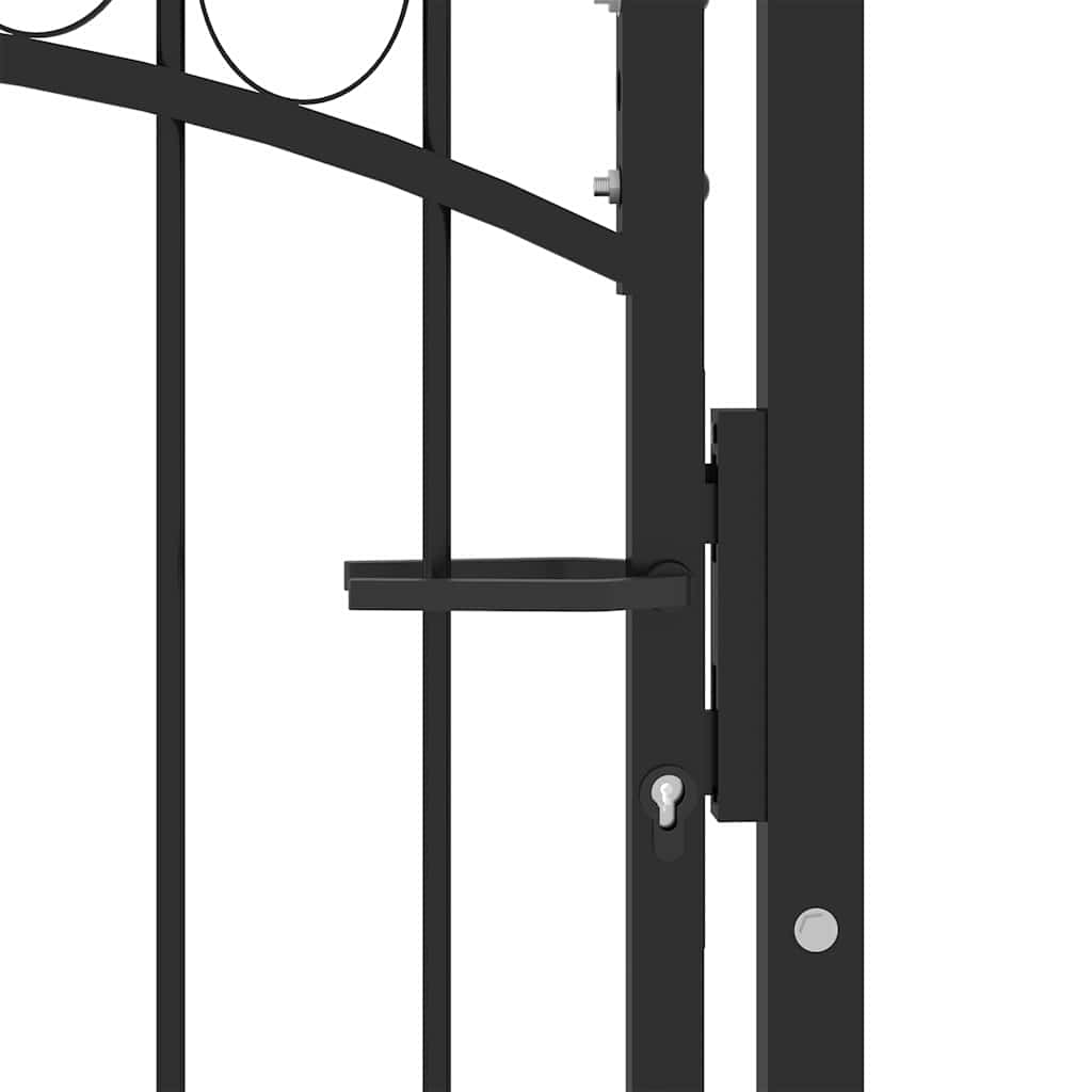 Fence gates EMMEN 104 x 106 cm Lockable Powder-coated steel
