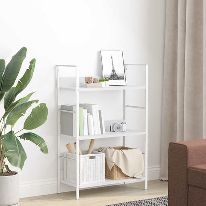 3-Layer Book Shelf White 60x27.6x90.5 cm Engineered Wood