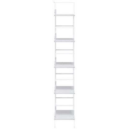 5-Layer Book Shelf White 60x27.6x158.5 cm Engineered Wood