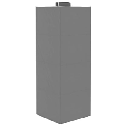 Hanging Closet Organisers 2 pcs with 4 Shelves Fabric