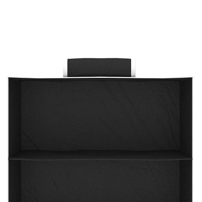 Hanging Closet Organisers 2 pcs with 6 Shelves Fabric