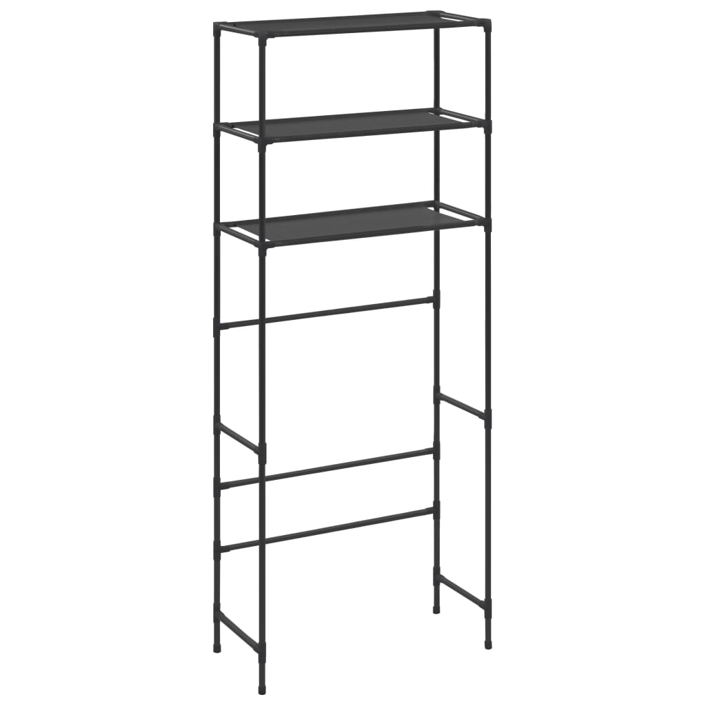 Storage Shelf | Black | Stainless Steel, Plastic, Non-woven Fabric