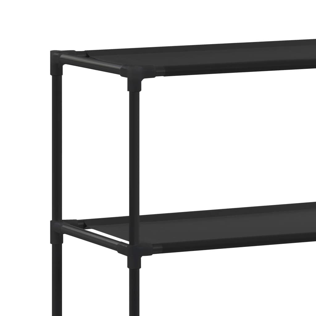 Storage Shelf | Black | Stainless Steel, Plastic, Non-woven Fabric