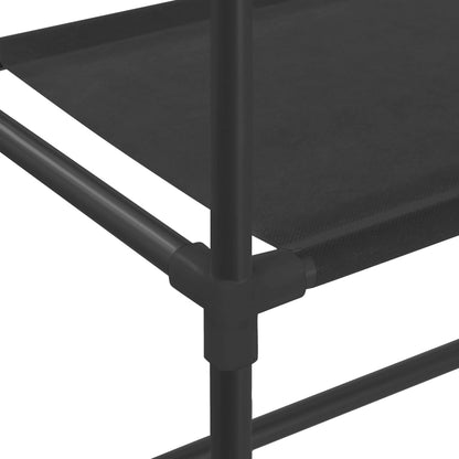 Storage Shelf | Black | Stainless Steel, Plastic, Non-woven Fabric