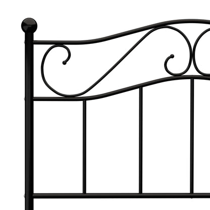 Bed Frame | Black | Metal | Single | Durable | Bed Frame | Rectangular