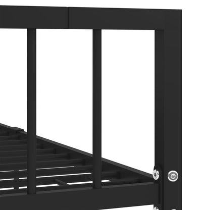 Bed Frame | Black | Metal | Single | Sturdy | Bed Frame | Rectangular