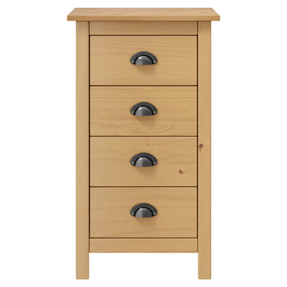 Sideboard Hill 46x35x80 cm Solid Pine Wood