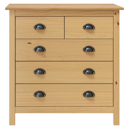288915 vidaXL Sideboard "Hill" 79x40x80 cm Solid Pine Wood