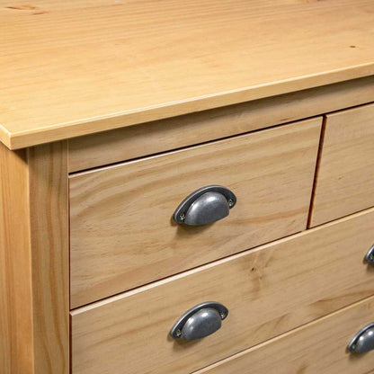 288915 vidaXL Sideboard "Hill" 79x40x80 cm Solid Pine Wood