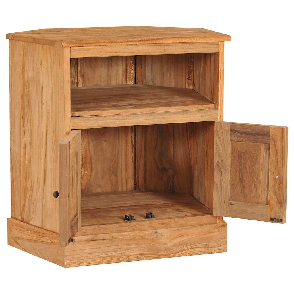 Corner Sideboard 60x45x60 cm Solid Teak Wood