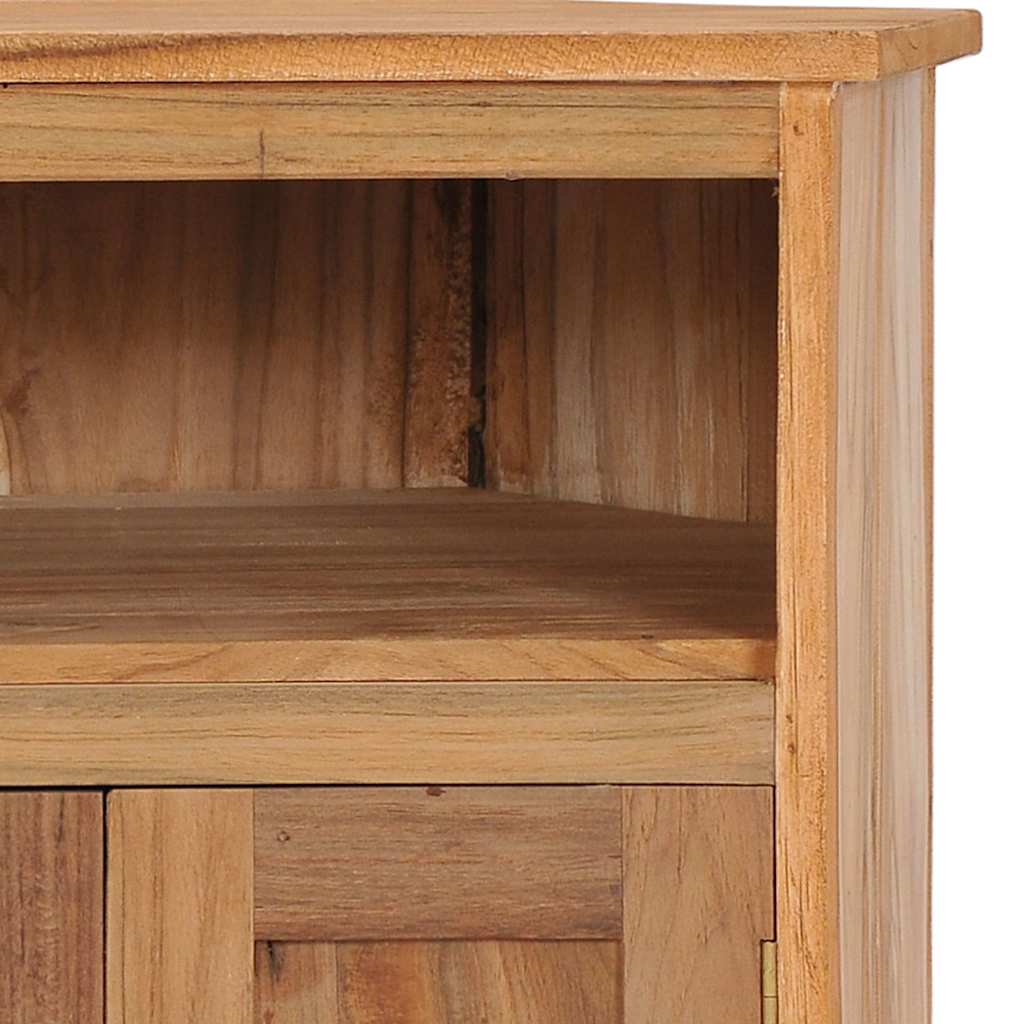 Corner Sideboard 60x45x60 cm Solid Teak Wood