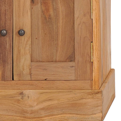 Corner Sideboard 60x45x60 cm Solid Teak Wood