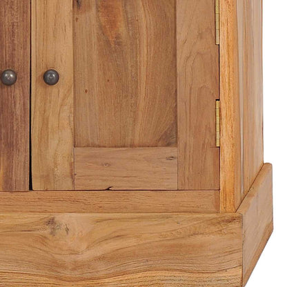 Corner Sideboard 60x45x60 cm Solid Teak Wood