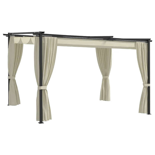Gazebo 4x3 m Cream
