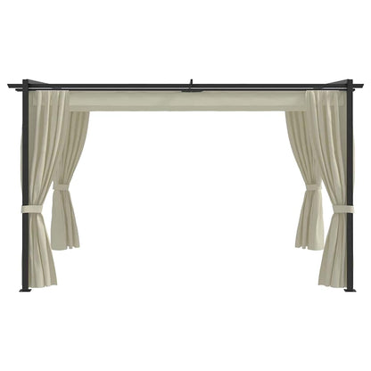 Gazebo 4x3 m Cream