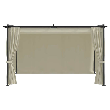 Gazebo 4x3 m Cream