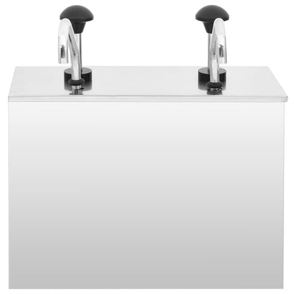 Sauce Dispenser Stainless Steel 2 x 3.5 L