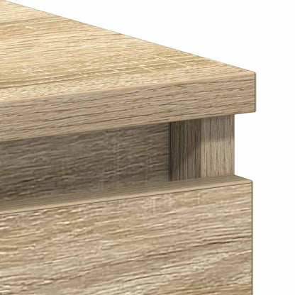 Desk Sonoma Oak 90x45x76 cm Engineered Wood