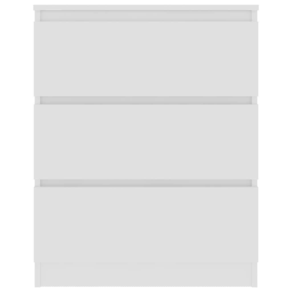 Sideboard White 60x35x76 cm Engineered Wood