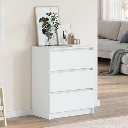 Sideboard White 60x35x76 cm Engineered Wood