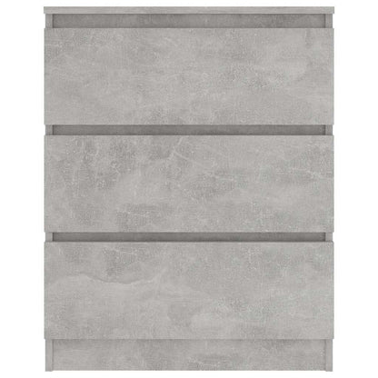 801386 vidaXL Sideboard Concrete Grey 60x35x76 cm Engineered Wood