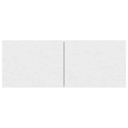 TV Cabinet White 80x30x30 cm Engineered Wood