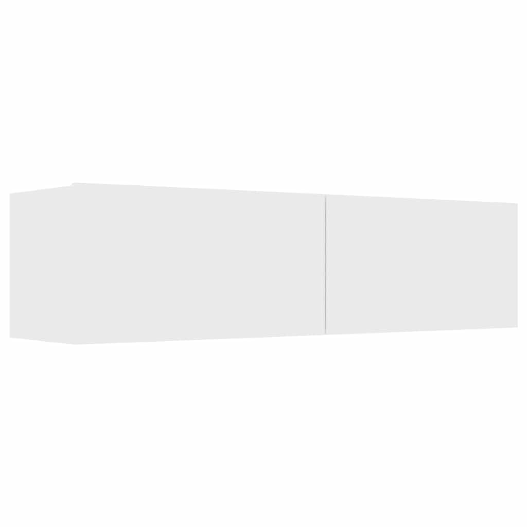 TV Cabinet White 120x30x30 cm Engineered Wood