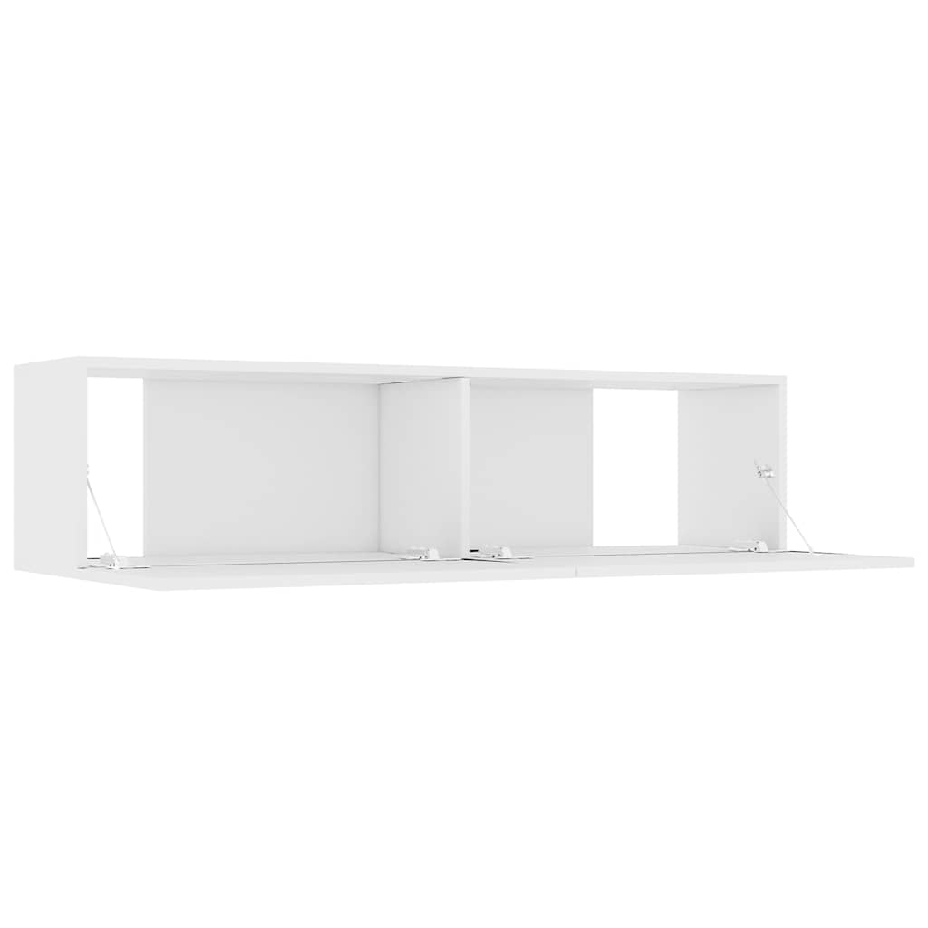 TV Cabinet White 120x30x30 cm Engineered Wood