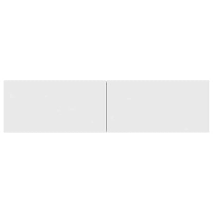 TV Cabinet White 120x30x30 cm Engineered Wood