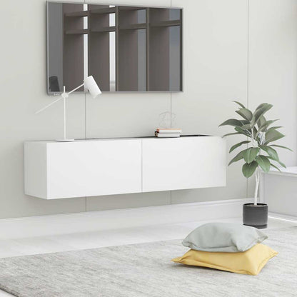 801490 vidaXL TV Cabinet White 120x30x30 cm Engineered Wood