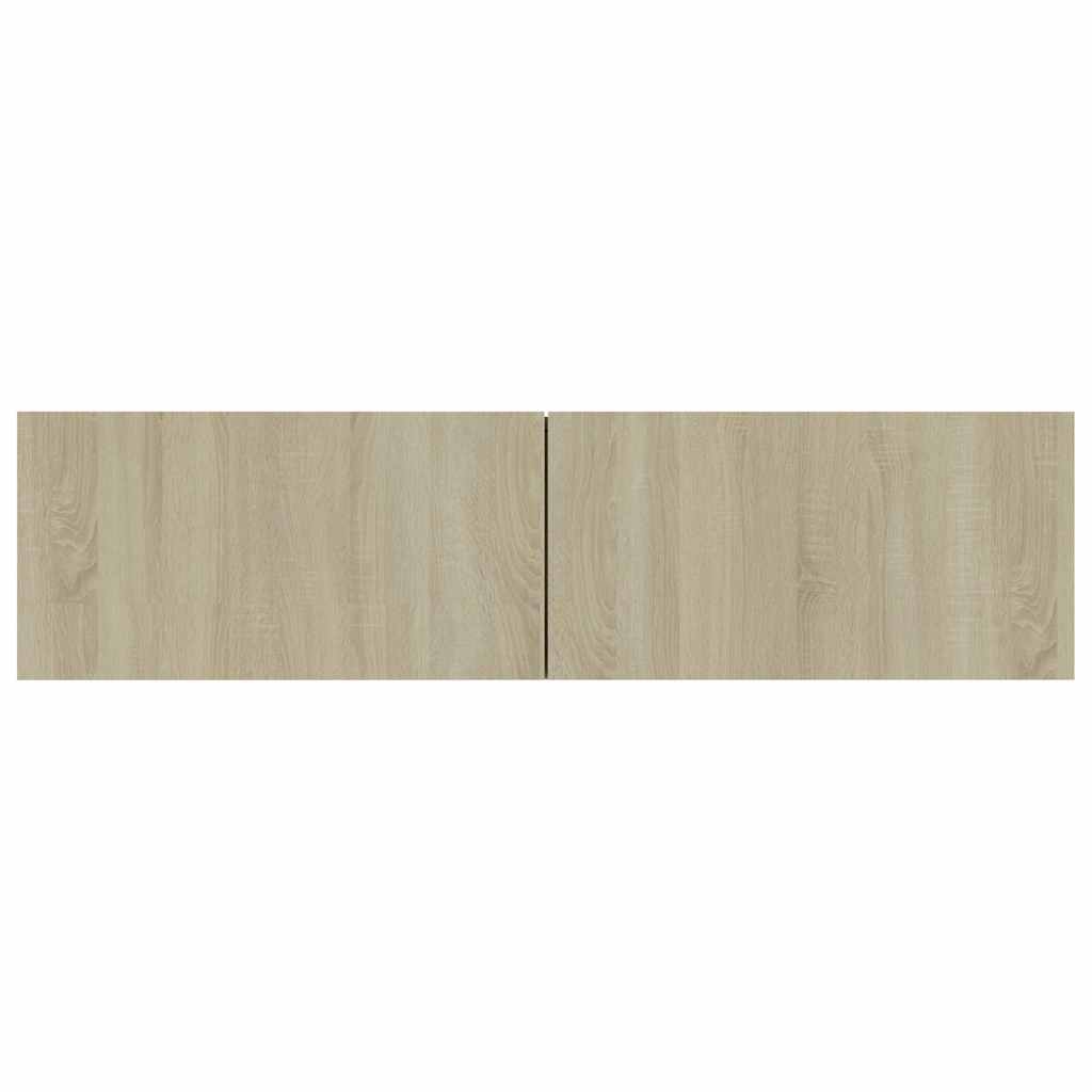 801493 vidaXL TV Cabinet Sonoma Oak 120x30x30 cm Engineered Wood