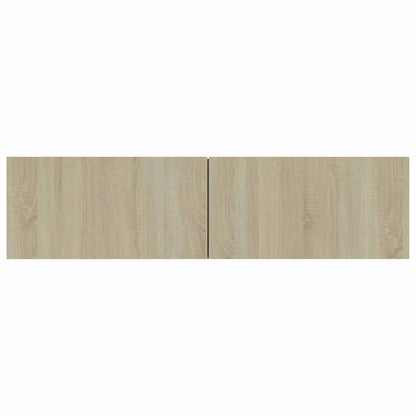 801493 vidaXL TV Cabinet Sonoma Oak 120x30x30 cm Engineered Wood