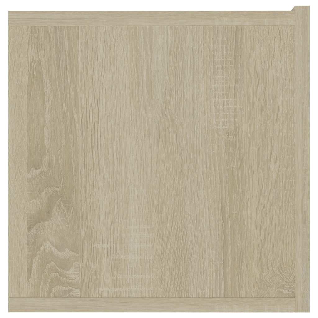 801493 vidaXL TV Cabinet Sonoma Oak 120x30x30 cm Engineered Wood