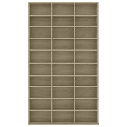 CD Cabinet Sonoma Oak 102x23x177.5 cm Engineered Wood