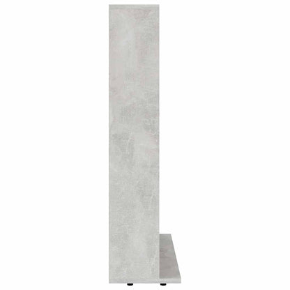 CD Cabinet Concrete Grey 100x23x89.5 cm Engineered Wood