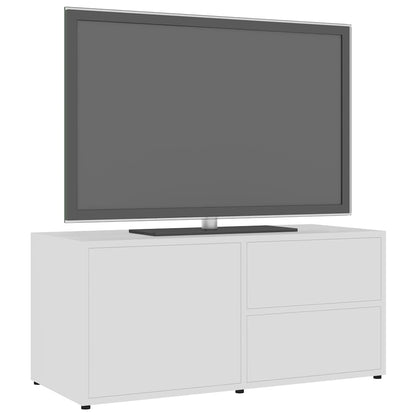 801850 vidaXL TV Cabinet White 80x34x36 cm Engineered Wood