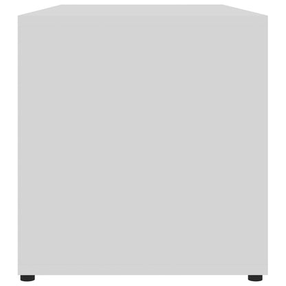 801850 vidaXL TV Cabinet White 80x34x36 cm Engineered Wood