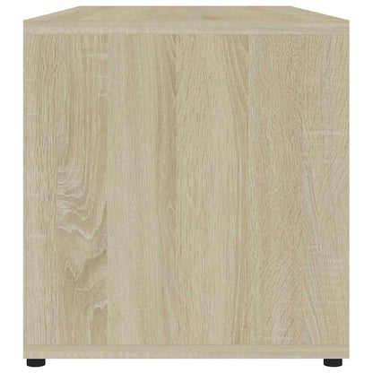 801853 vidaXL TV Cabinet Sonoma Oak 80x34x36 cm Engineered Wood