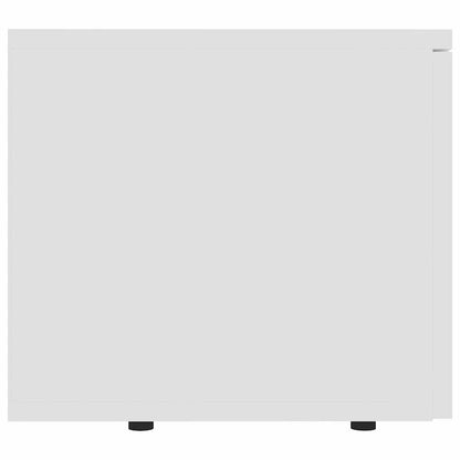 801859 vidaXL TV Cabinet White 80x34x30 cm Engineered Wood