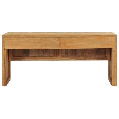 288843 vidaXL TV Cabinet 100x35x45 cm Solid Teak Wood