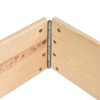 Pallet Collar 50x100 cm Solid Pine Wood