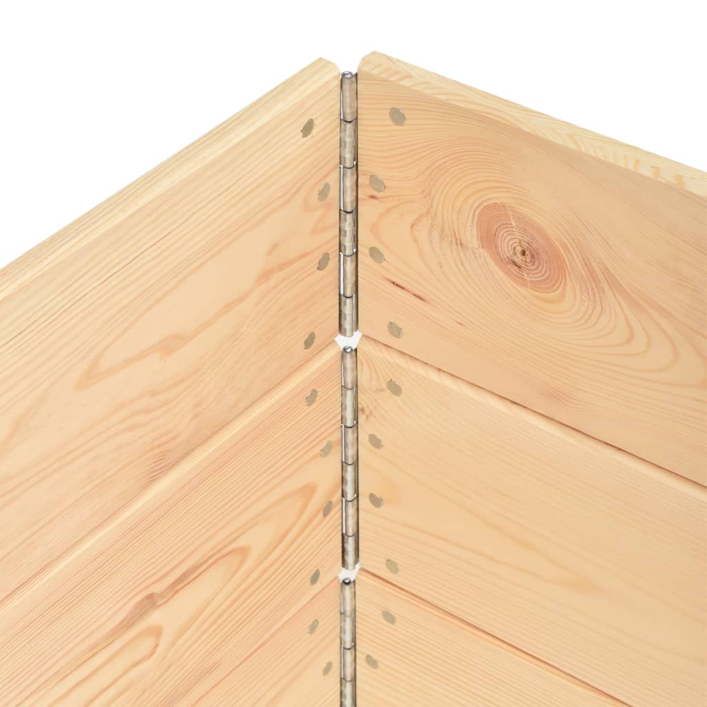 Pallet Collars 3 pcs 50x100 cm Solid Pine Wood