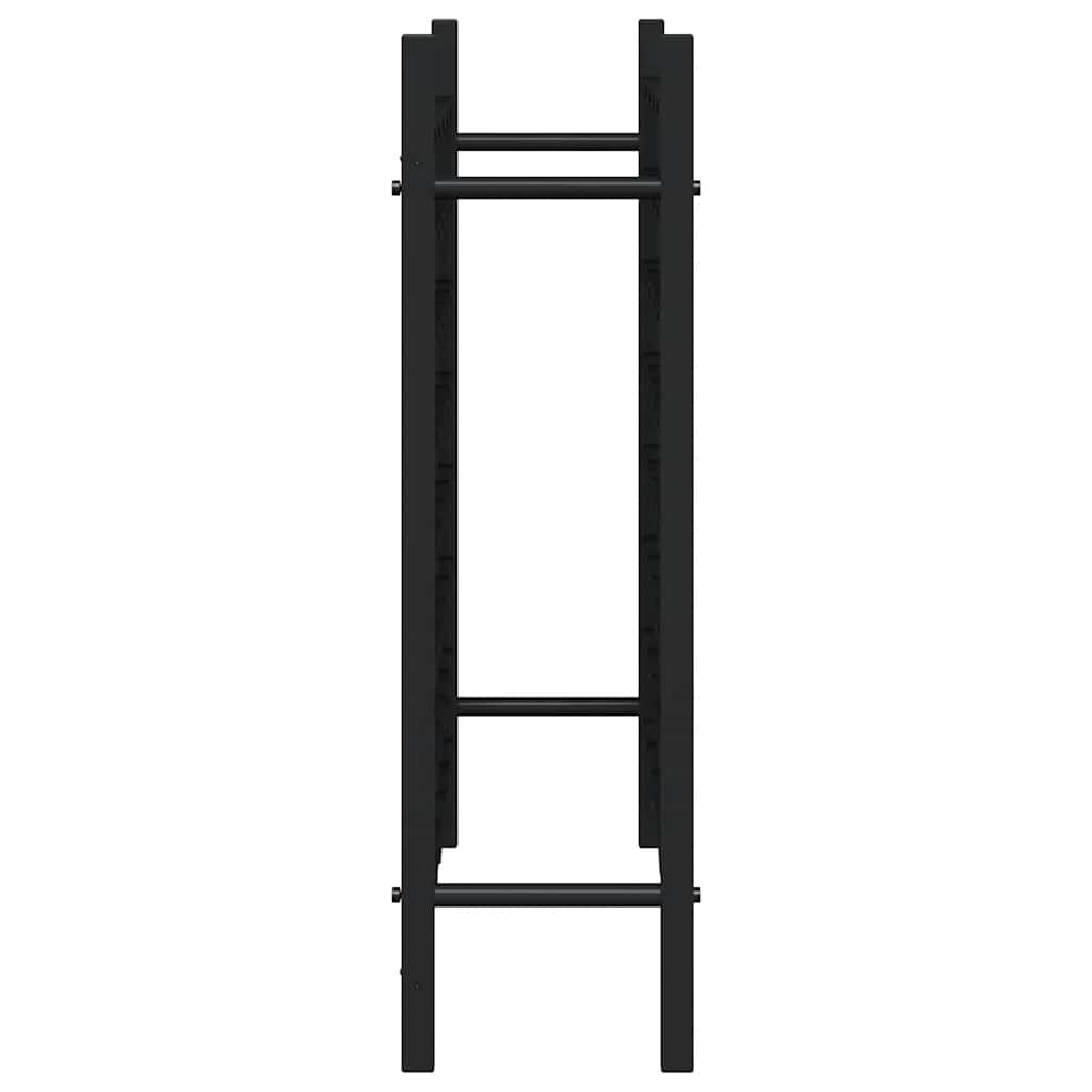 Wine Rack for 48 Bottles Black Metal