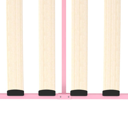 284671 vidaXL DayBed Frame without Mattress Pink Metal 90x200 cm