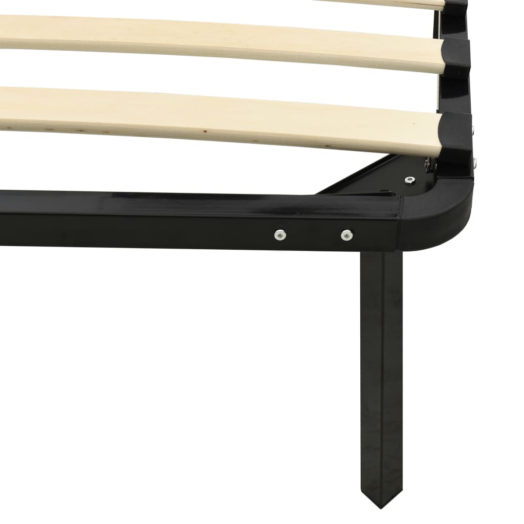 Bed Frame | Black | Metal | Single | Durable | Bed Frame | Rectangular