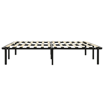 Bed Frame | Black | Metal | Double |  Durable  | Bed Frame | Rectangular