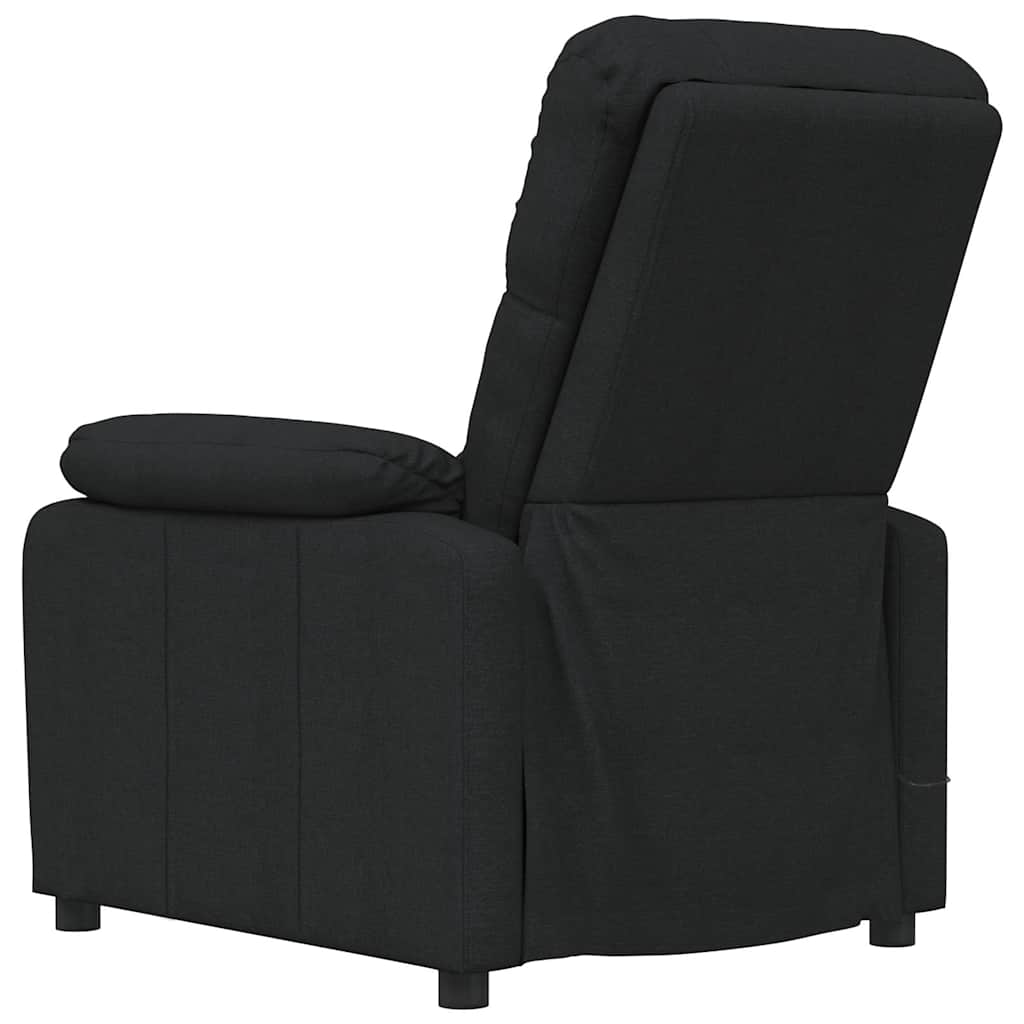 Massage Chair Black Fabric